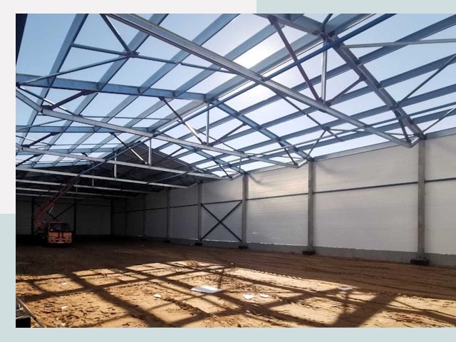 Строительство сенохранилищ в Тайшете