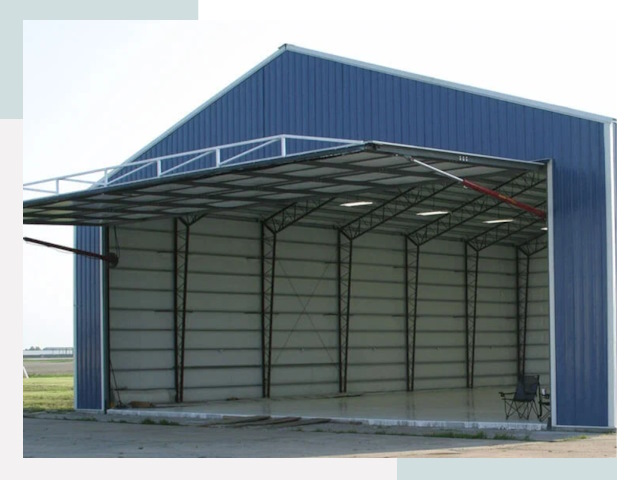 Прямо стенные ангары в Тайшете