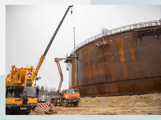 Монтаж резервуаров в Тайшете от 623 руб. за м³