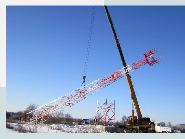 Строительство башен связи в Тайшете от 623 руб.