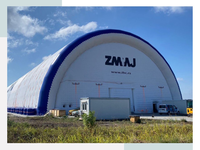 Брендирование ангаров в Тайшете