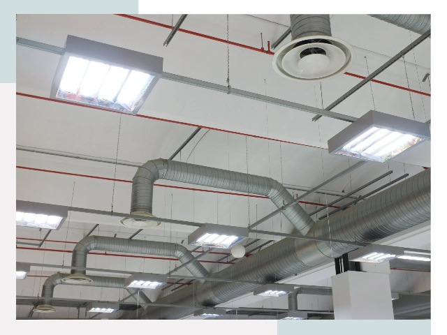 Вентиляция ангаров в Тайшете