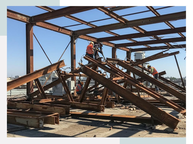 Демонтаж металлоконструкций в Тайшете от 623 руб.