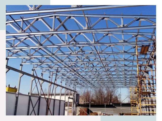 Металлокаркасы для складов в Тайшете